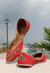 Wedding Wear Embroidered 3 Punjabi Jutti
